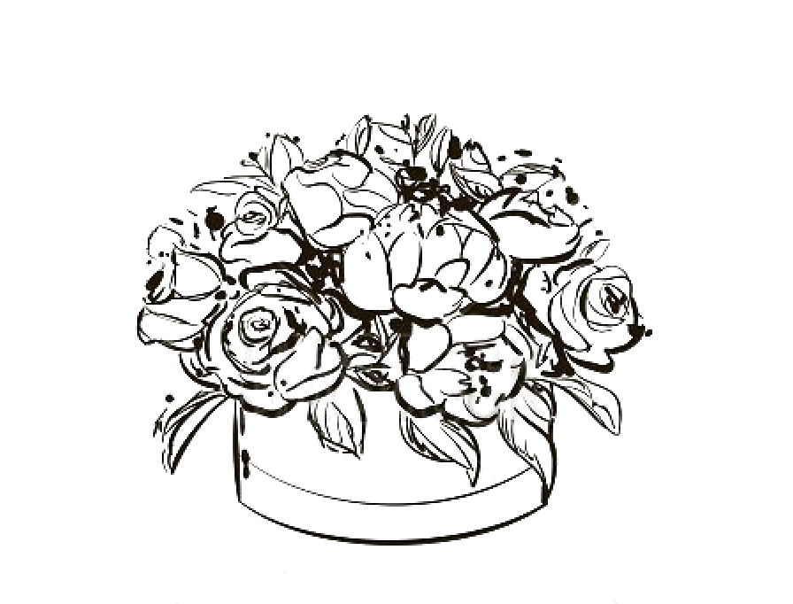 Flower box delivery. Luxury bouquets, floral gifts. Flowers Box London