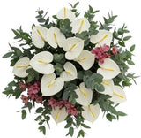Anthurium with Alstroemeria Bouquet - Flowers Box London