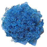 Blue Gypsophila Bouquet - Flowers Box London
