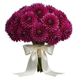 Classic Cerise Dahlia Bouquet - Flowers Box London
