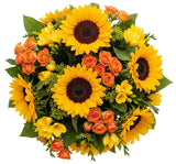 Crimson Bouquet - Flowers Box London