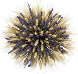 Cute Lavender and Weath Bouquet - Flowers Box London