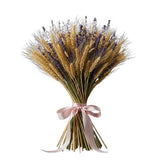 Cute Lavender and Weath Bouquet - Flowers Box London