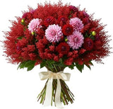 Dahlia and Astilbe Pretty Bouquet - Flowers Box London