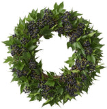 English Ivy Wreath with Berry - Flowers Box London