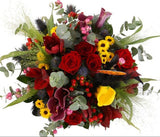 Fires of Autumn Twilight Bouquet - Flowers Box London