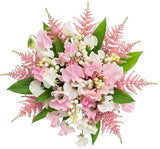 Lily of Valley with Sweet Pea and Astilbe Bouquet - Flowers Box London