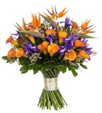 Radiance of Exotic Blooms Bouquet - Flowers Box London