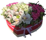 Roses & Orchids Luxury Box - Flowers Box London