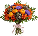 Rustic Charm of Fall Bouquet - Flowers Box London