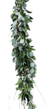 Snowberry in Fresh Foliage Garland - Flowers Box London