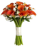 Snowberry Kissed Calla Dreams Bouquet - Flowers Box London