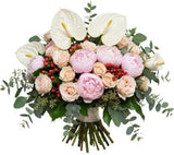 Soft Elegance Floral Symphony Bouquet - Flowers Box London
