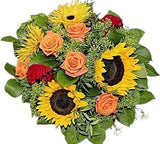 Stellar Gold Bouquet - Flowers Box London