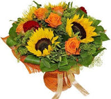 Stellar Gold Bouquet - Flowers Box London