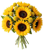 Yellow Beauty Bouquet - Flowers Box London