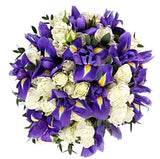 Beautiful in Blue Flower Bouquet - Flowers Box London