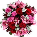 Burgundy Perfection Bouquet - Flowers Box London