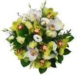 Green Melange Bouquet - Flowers Box London