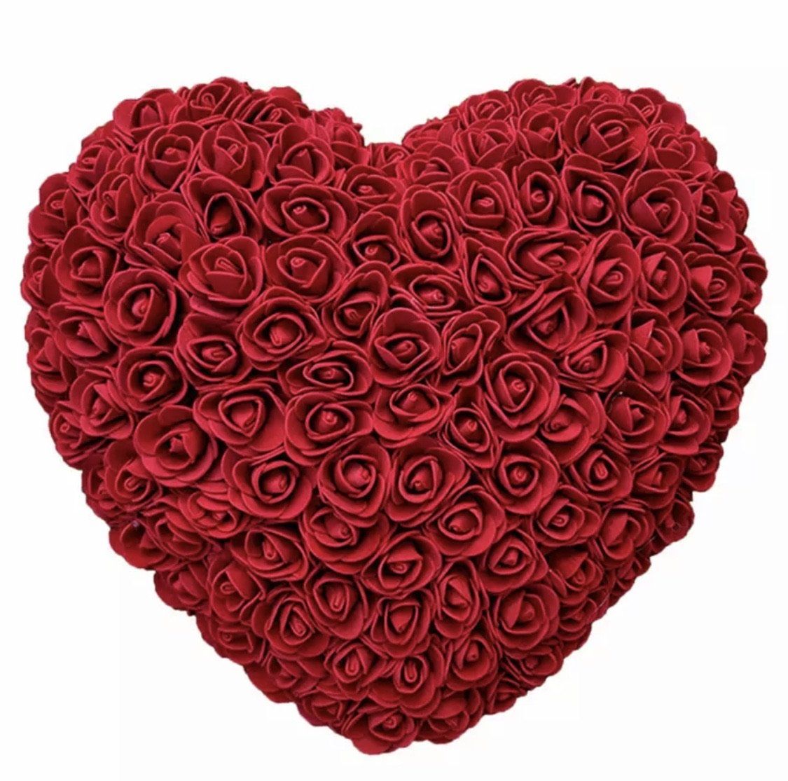 Handmade Red Wine Heart Shape Rose