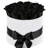 Luxury Black Roses Box - Flowers Box London