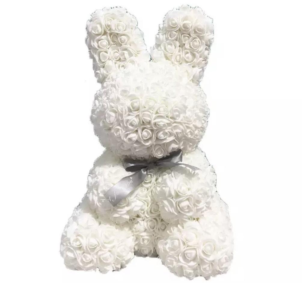 Luxury White Rose Rabbit Luxury White Rose Rabbit