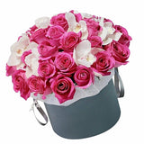 Meridian Roses Box - Flowers Box London
