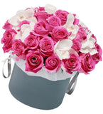 Meridian Roses Box - Flowers Box London