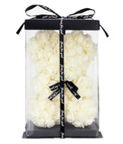 Mini Luxury Cream Rose Teddy Bear - Flowers Box London