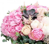 Pink Blooming Box - Flowers Box London