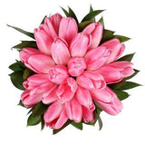 Pink Tulips Bridal Bouquet - Flowers Box London