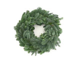 Plain Fresh Spruce Wreath - Flowers Box London