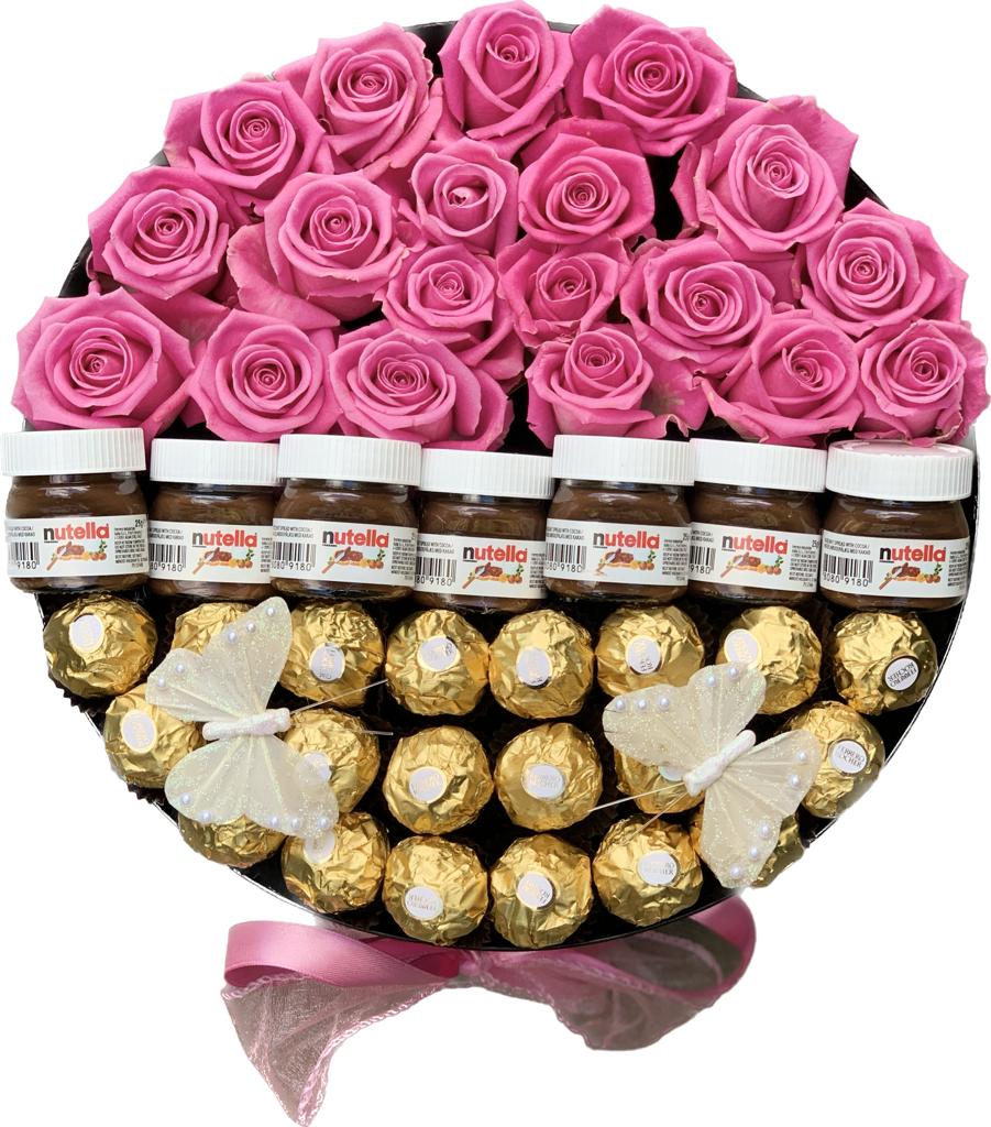 Roses and Nutella Box Roses and Nutella Box