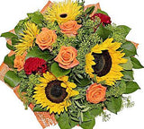 Stellar Gold Bouquet - Flowers Box London