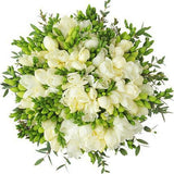 White Freesias Bouquet - Flowers Box London