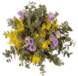 Mimosa and Lisianthus Bouquet