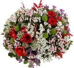 Blossoms of Ruby Delight Basket