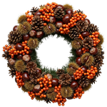 Chestnut Lane Autumn Glow Wreath