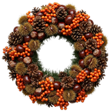 Chestnut Lane Autumn Glow Wreath