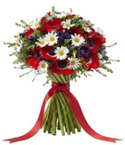 Daisy with Anemone Bouquet