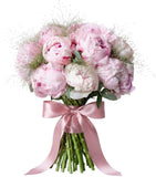 Gorgeous Peonies with Panicum Grass Bouquet