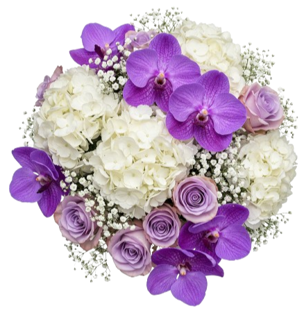 Lavender Mist Floral Elegance Bouquet