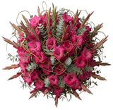 Luxury Gladiolus with Twisted Willow and Eucalyptus Bouquet