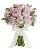 Luxury Peonies with Gypsophila Bouquet