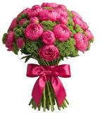 Luxury Peonies with Sedum Bouquet
