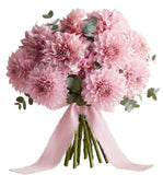 Luxury Pink Dhalia Bouquet with Eucalyptus