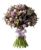 Luxury Lilac Flowers and Tulips Bouquet