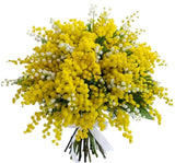 Mimosa and Lily of the Valley Bouquet