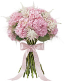 Pink Hydrangea with Astilbe Bouquet