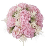 Pink Hydrangea with Astilbe Bouquet